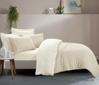 طقم مفرش صيفي نفرين 7 قطع موديل NF 05 مايكروفايبر