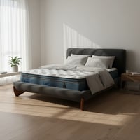 سرير جراند الفاخر مع ارجل من الخشب الزان