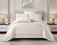 طقم مفرش صيفي نفرين 7 قطع موديل لورا ١ مايكروفايبر