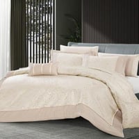 مفرش ملكي جاكار 8 قطع لينوم هوم موديل BELLA - 06