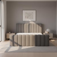 سرير ريجال الفاخر بديكور اضافي امامي هد بورد مرتفع...