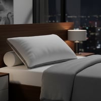 مخده فندقية فاخره متوسطة النعومه وزن 1600 غرام قما...