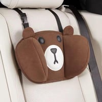 مسند رأس مع كڤر لحزام الأمان