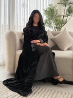 234# | عباية مخمل مكسر ⟡⟡