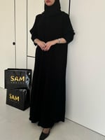 عباية عملية بجيوب أمامية #200