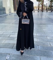 عبايه ملكي كريستال #108