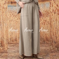 بنطلون صوف بخصر عالي خامة ناعمة و مرنه تمنحك مظهرا...