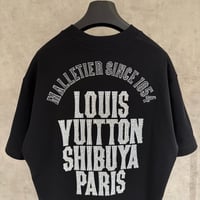 تي شيرت رجالي قطن لون أسود بأكمام قصيرة وياقة مدور...