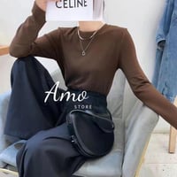 تيشيرت بكم طويل خامه كشميري MABL1535