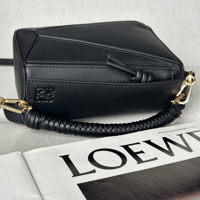 حقيبة لويفي بازل حجم ميني Mini Puzzle bag in smoot...