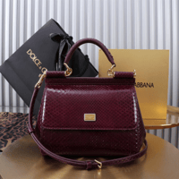 دولتشي آند غابانا سيسلي جلد ثعبان مقاس Dolce and G...