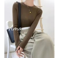 تيشيرت بكم طويل خامه كشميري MABL1535