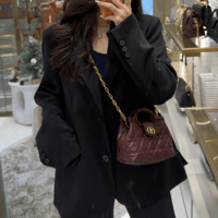 حقيبة Dior Jolie Top Handle بحجم ميني