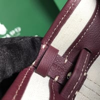 شنطة جويارد لون برغندي مقاس وسط Goyard Petit Flot...