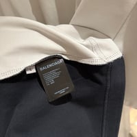 تي شيرت بالنسياغا رجالي قطن لون أبيض و أسود وجهين...