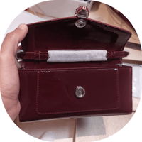 حقيبة بولغاري سيربنتي فورإيفر لون برغندي الجديدة ح...