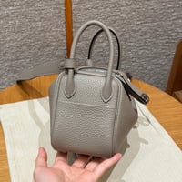 حقيبة ليندي ميني صناعة يدوية فاخرة Hermès Mini Lin...