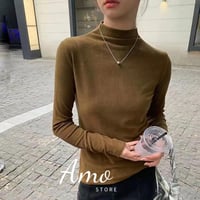 تيشيرت بكم طويل خامه كشميري MABL6697