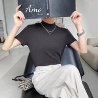 تيشيرت بكم قصير خامه كشميري ذات مرونة عالية MABL15...