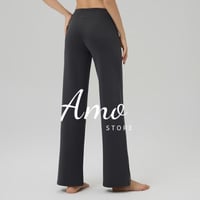 بنطلون رياضي نسائي خامة ناعمة جيدة للتهوية مرونة ع...