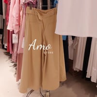 بنطلون رسمي طويل بحزام قماش قطن قصة الارجل واسعه M...