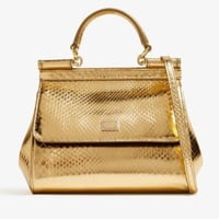 شنطة دولتشي سيسلي مقاس Dolce and Gabbana Medium Si...