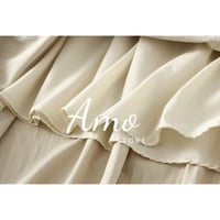 تنورة ماكسي طويل خصر مرن قصة على شكل A خامه باردة...