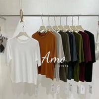 تيشيرت بكم ثلثين خامه كشميري ذات مرونه عالية MABL3...