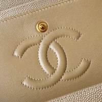 حقيبة شانيل كلاسيك جلد كافيار مقاس 23 سم Chanel Cl...