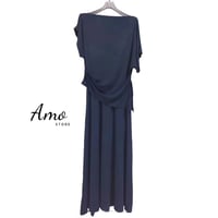 طقم بلوزة مع تنورة لون أسود MASET2577