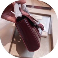 حقيبة بولغاري سيربنتي فورإيفر لون برغندي الجديدة ح...