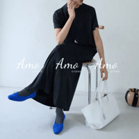 تنورة سكيني بخصر عالي ماكسي خامة ناعمة و مرنه تمنح...