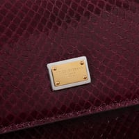 دولتشي آند غابانا سيسلي جلد ثعبان مقاس Dolce and G...