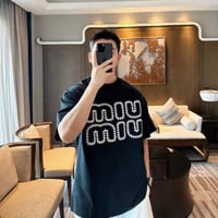 تي شيرت رجالي قطن لون أسود بأكمام قصيرة وياقة مدور...