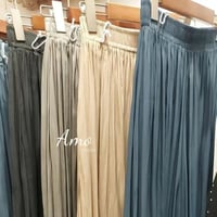 بنطلون طويل واسع بخصر مرتفع و مرن MATR5706