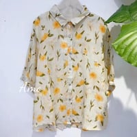 بلوزة مشجرة صيفي كم قصير MABL89040