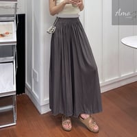 بنطلون طويل واسع بخصر مرتفع و مرن MATR7160