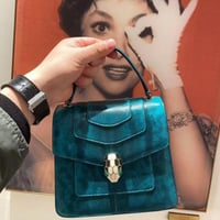 شنطة بولغري سيربنتي فورإيفر بودي الجديدة جلد الثعب...