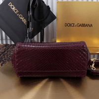 دولتشي آند غابانا سيسلي جلد ثعبان مقاس Dolce and G...