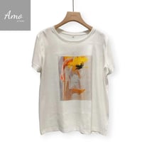 بلوزة ناعمة نص كم خامة شبيه الحرير بصور و ألوان جم...