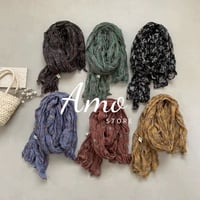 شال نسائي بألوان مشجرة MA1104