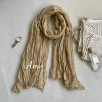 شال نسائي بألوان متعددة سادة MA1103