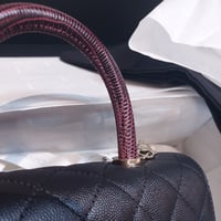 شنطة شانيل كوكو هاندل حجم 24 سم Coco Handel