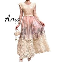 فستان سهرة ماكسي بشكل A تصميم كلاسيك زيمرمان MADR0...