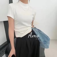 تيشيرت بكم قصير خامه كشميري MABL8119