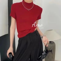 تيشيرت بكم قصير خامه كشميري MABL8119