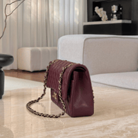 حقيبة شانيل كلاسيك جلد كافيار مقاس 25 سم Chanel Cl...