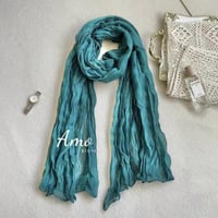 شال نسائي بألوان متعددة سادة MA1103