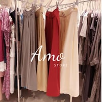 بنطلون رسمي طويل بحزام قماش قطن قصة الارجل واسعه M...