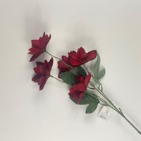 وردة فلّ صناعية قطيفة بألوان متعددة